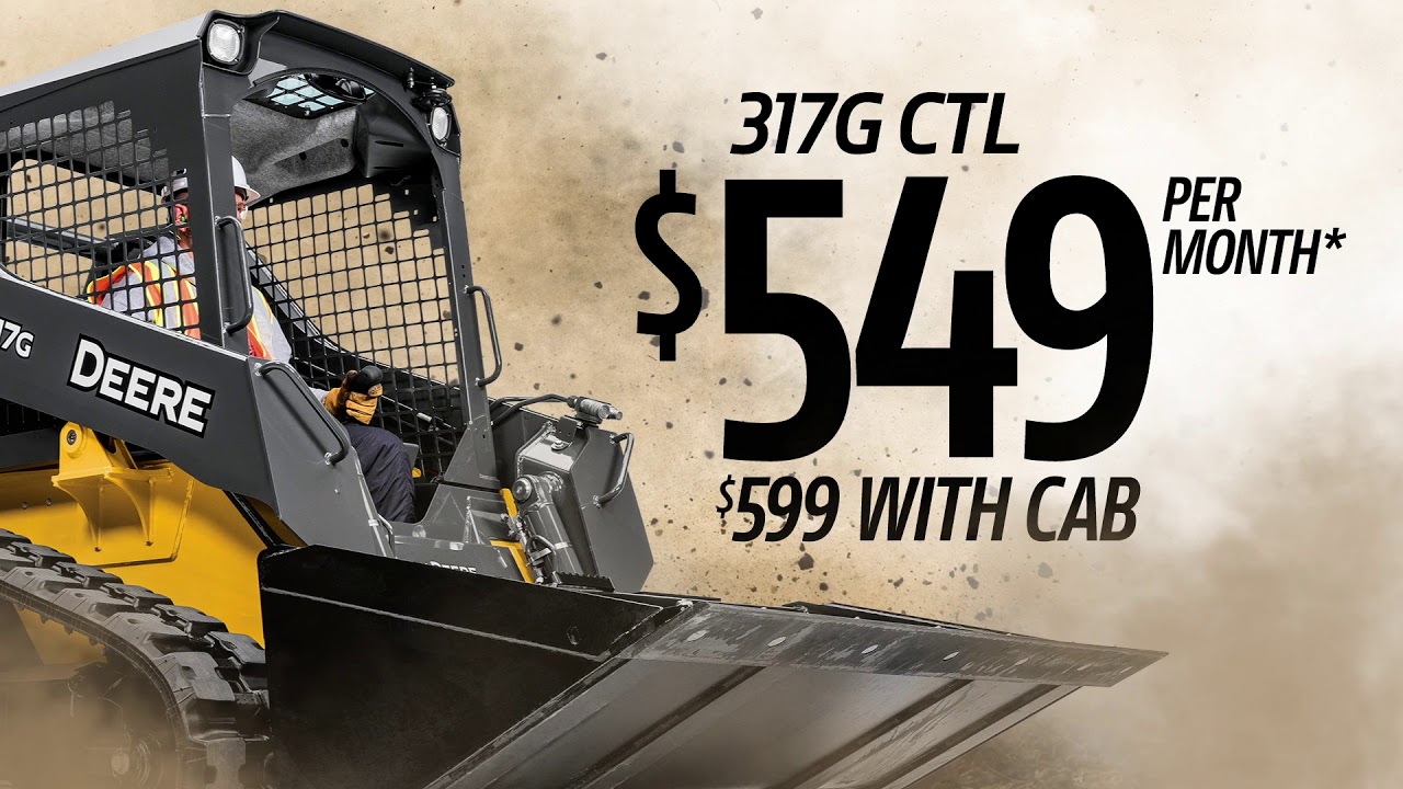 John Deere Skid Steer Lease Offer YouTube