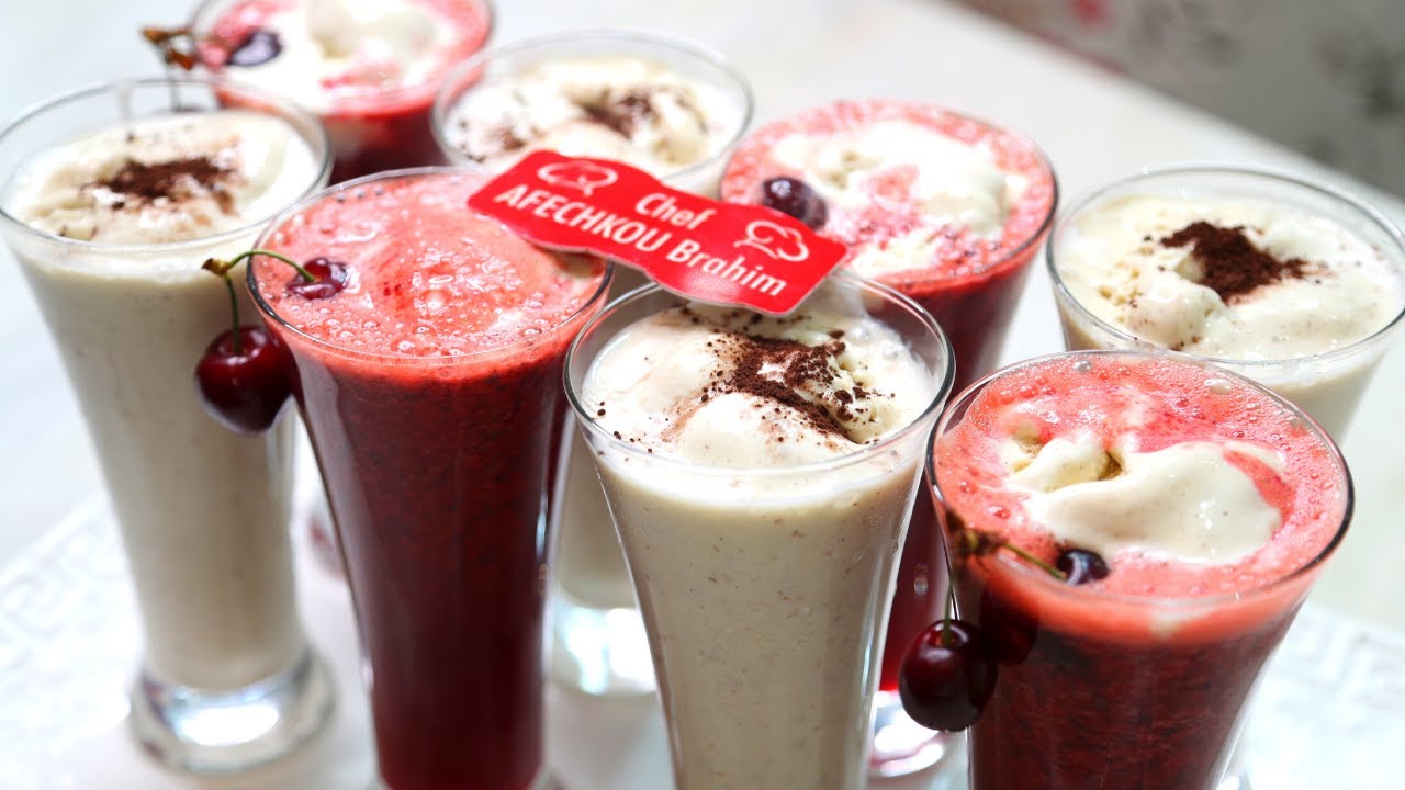 2 أنواع من العصائر مبتكرة ولذيذة جدا بدون سكر تقدم فقط في أرقى المطاعم حصريا على قناتي #صيف2021😍👌🏻