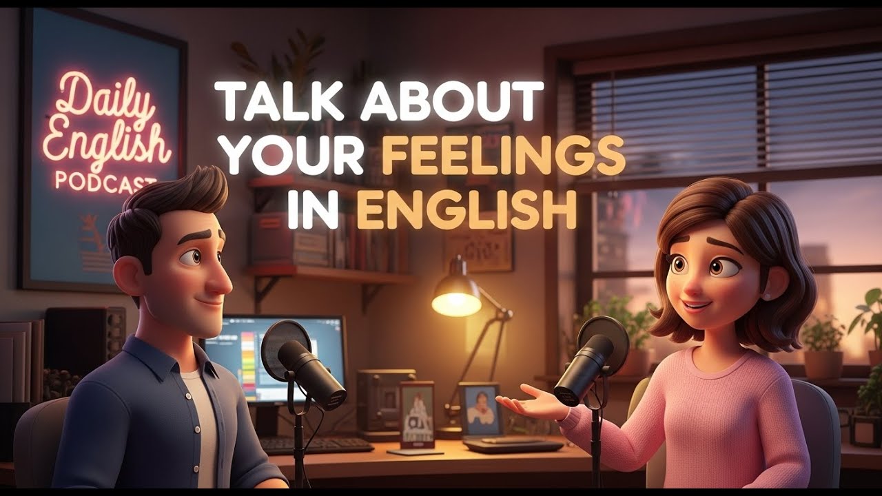 English in Daily Life - Talk About Your Feelings | A1 Beginner ...