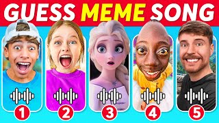 Guess The Meme & Who's Singing | Tenge Song, Lay Lay, King Ferran, Salish Matter, MrBeast, Elsa by Quiz Forest 32,381 views 1 month ago 14 minutes, 55 seconds