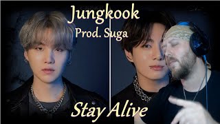 JUNGKOOK - Stay Alive (Prod. Suga of BTS) reaction | Metal Musician Reacts