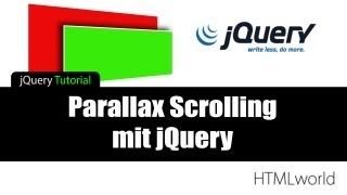 jQuery Tutorial: Parallax Scrolling mit jQuery // deutsch