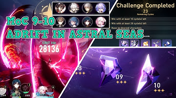 Memory of Chaos Stage 9-10 | Adrift in Astral Seas - Honkai: Star Rail
