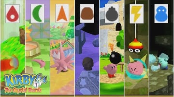 Kirby 64: The Crystal Shards - ALL Copy Abilities