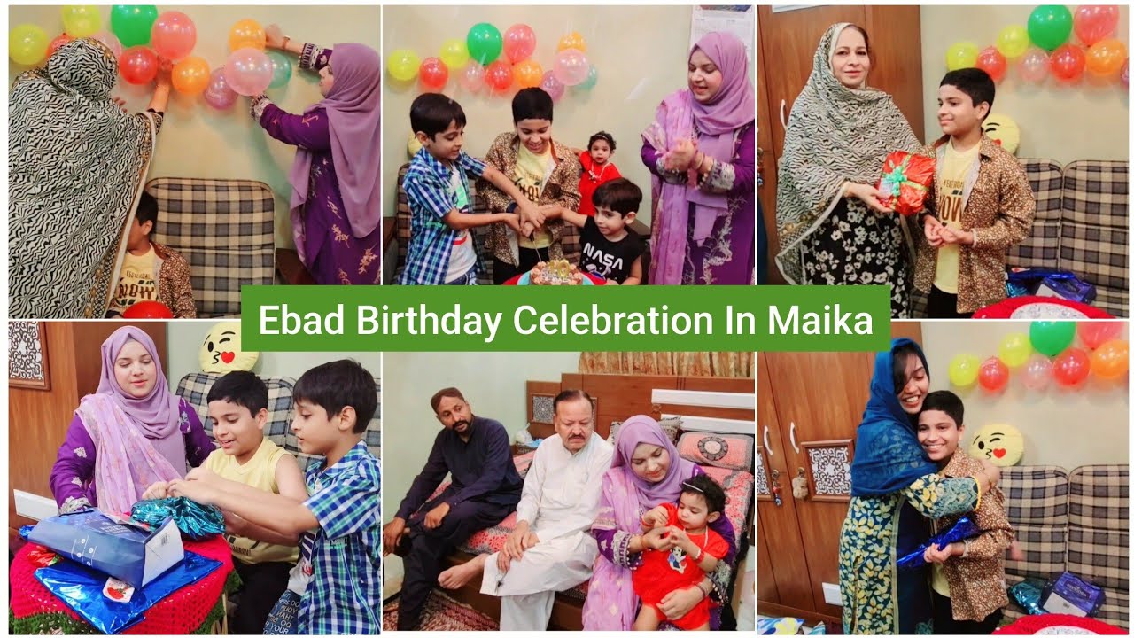 Apne Ghr Kisi ko kyu nhi Bulaya?Maike Mai Hoi Shandar Dawat or Celebrationi🥰Gifts Opening😍