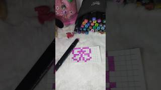 💗🎀Pixel Art!? #8bit #pixelart #art #draw #drawing #trending #markers