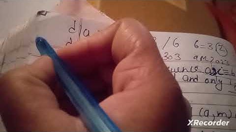 the linear congruence ax=b(mod m ) has a solution if and only if gcd (a,m) devides b#hpu #lovemaths