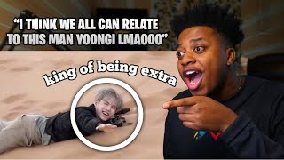 I've Never Seen This Side Of Yoongi! HE IS FUNNY AF! (Yoongi Being A RELATABLE Comedian for 10Min)