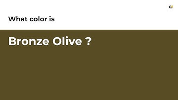 Bronze Olive color #584c25 hex color - Yellow color - Cool color 584c25