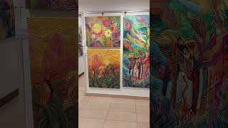 Virtual Tour! ✨ Melton's World: Solo Exhibition by Veteran Borneo Artist Melton Kais #artexhibition