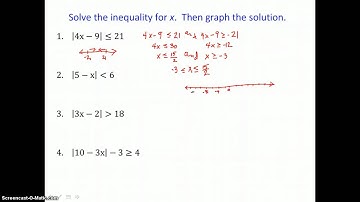 Algebra 2:  Chapter 1, Section 7