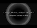 Javier Llopis – Gloom for clarinet piccolo