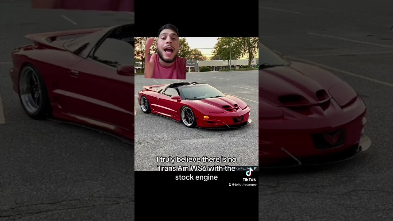 SCRAIEST CAR EVER MADE Ws6 Transam Carcommunity Carenthusiast Fastcars Racecar Carlife Cars