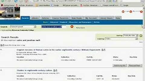 Research Tutorial ENGL 2321: Books and Document Delivery