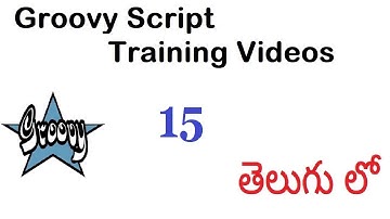 Data types in Groovy Scripting groovy traing telugu 15