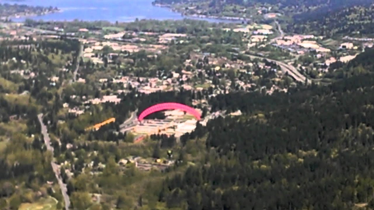 Paragliding Off Poo Poo Point YouTube