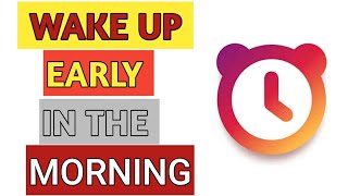 WAKE UP EARLY IN THE MORNING||APPS REVIEW|| screenshot 5