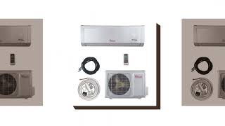 CLASSIC DUCTLESS MINI SPLIT HEAT PUMP. 220 Volt Mini Split Classic