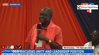 OBURU: Hio Kiti ya Deputy President Ndio tunalenga sana kama ODM.