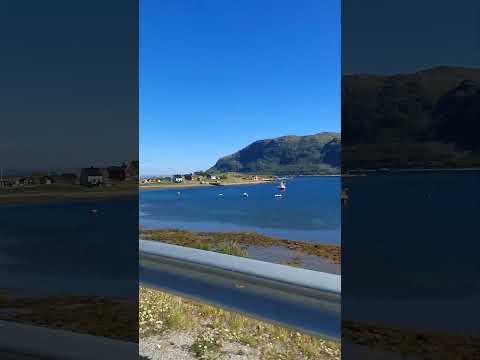 On the way to Nordkapp - Russenes-Norway. #midjourney #norway