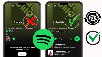 Spotify mod apk not working .How To Fix Spotify Playlist  Empty Problem.New update 2025