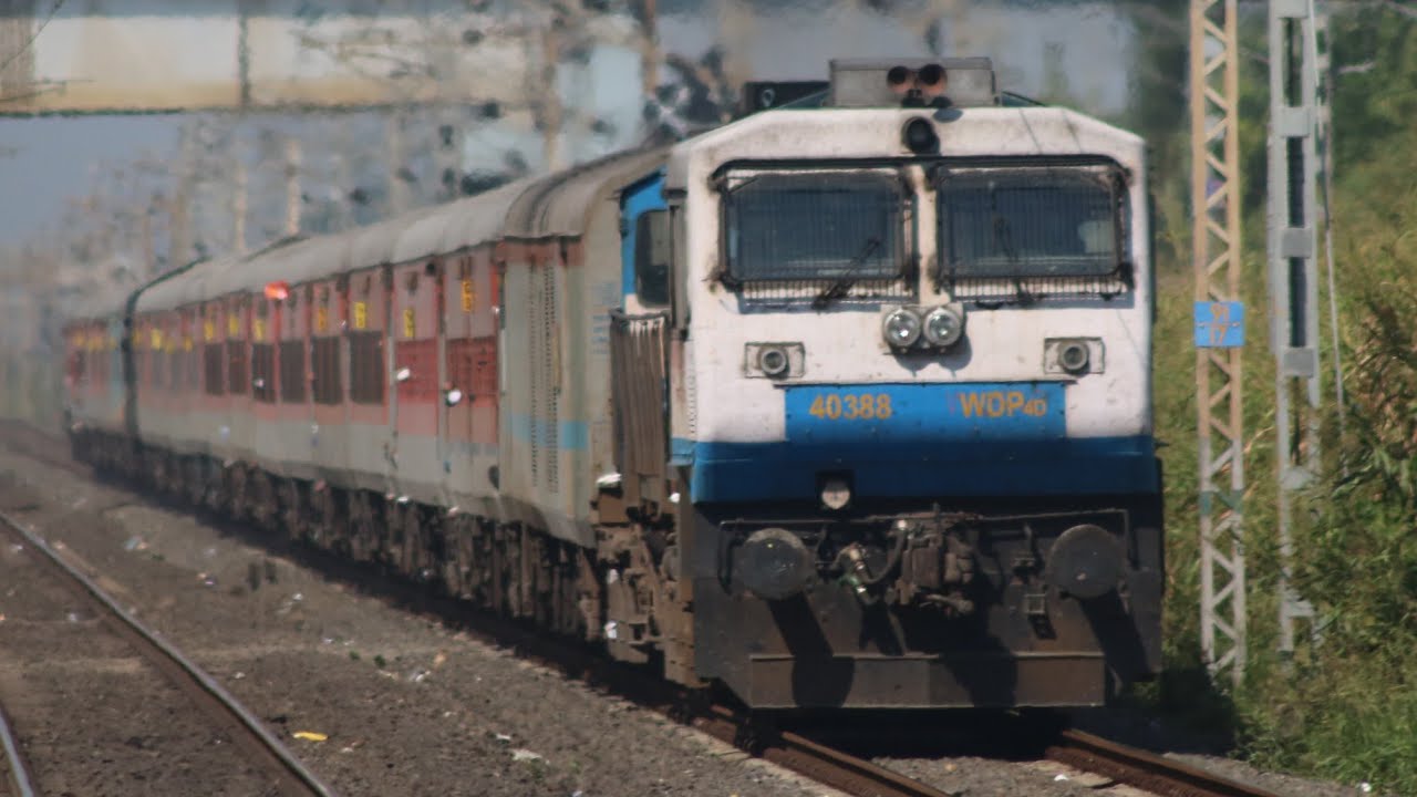 “Train Compilation 2025 | Diesel + Electric Power | WDP4D RDSO Trial, Garib Rath, Duronto, & More!”