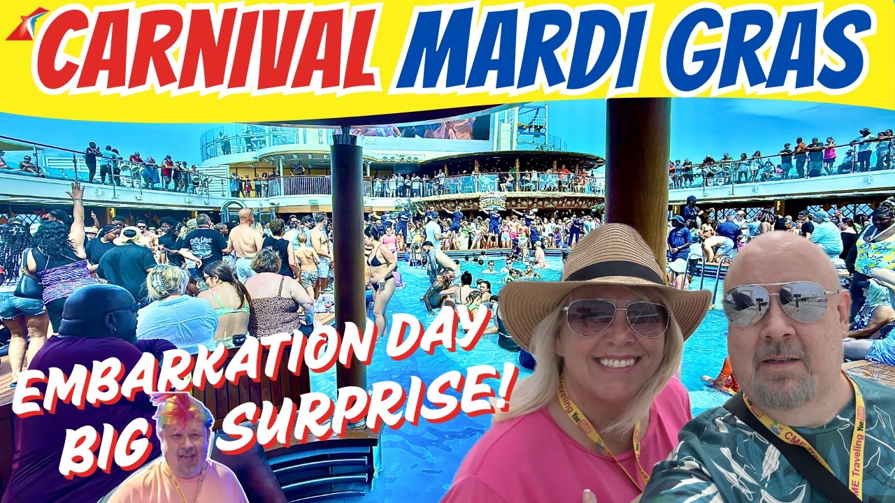 Early Embarkation Day: Carnival Mardi Gras Cruise with FREE DRINKS Everywhere Onboard!