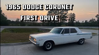 First Drive 1965 Dodge Coronet 318 4 Door
