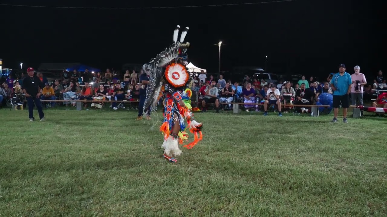 Fancy Dance World Championship Finalist - Silas Whitebuffalo 2022 & 2023 World Champion