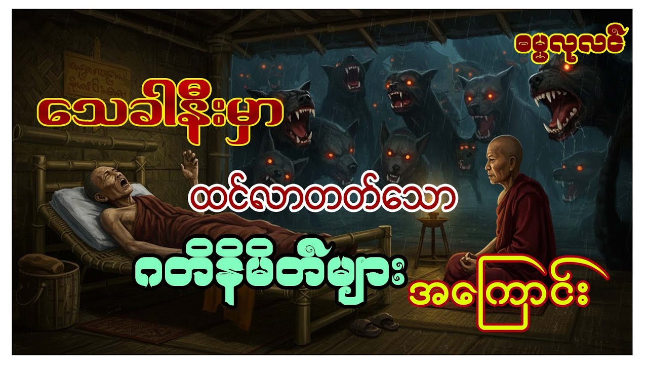 သေခါနီးမှာ ထင်လာတတ်သော ဂတိနိမိတ်များ အကြောင်း သေခါနီးကံ အကျိုးပေးပုံ