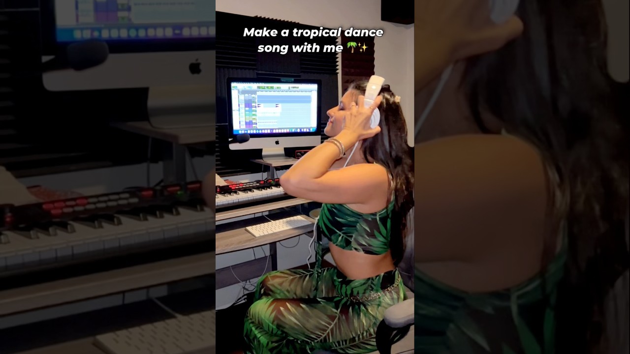 ✨Make a tropical dance song with me🌴 “Drifting” drops on Sunday 2.27 🌊 