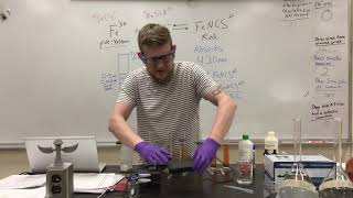 Lab 9 (experiments 22) Colorimetric Determination of an Equilibrium Constant