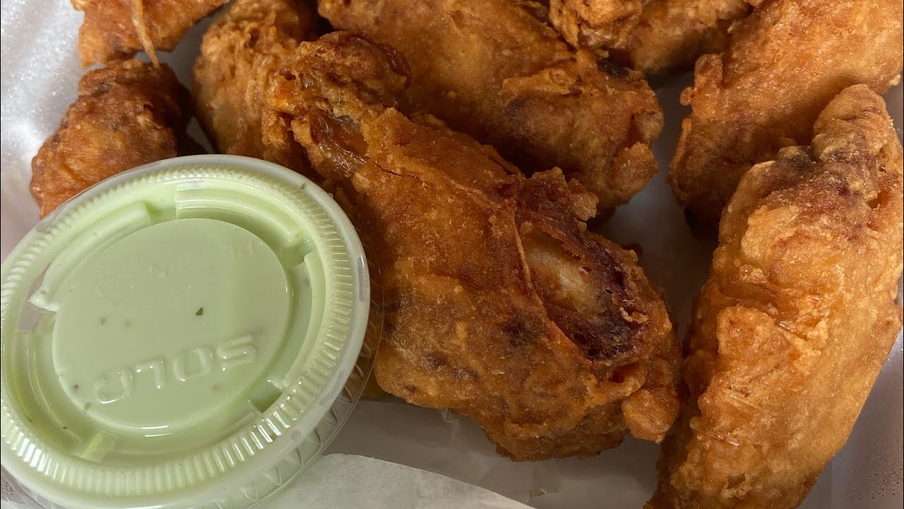 Bonchon Cucumber Wasabi Ranch Sauce Chicken Wings Review For National