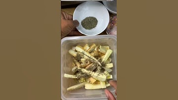 Roasted Parsnip Fries #shorts