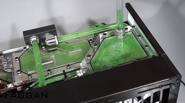 Louqe Ghost S1 Custom loop - Filling the loop