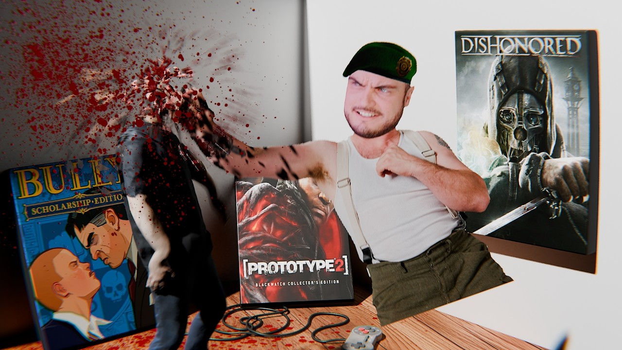 Jogos onde é IRADO ser MAU