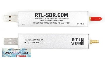 RTL-SDR V3 R820T2 RTL2832U 1PPM TCXO SMA RTLSDR Software Defined Radio Review
