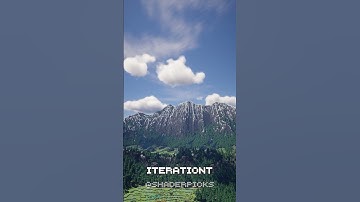 Wyspa Pani 🌟 Which shader is the best? #shorts #minecraft #shaders