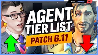 *NEW* Agent Tier List Patch 6.11 - CHAMBER Meta Returns?! - Valorant Meta Guide