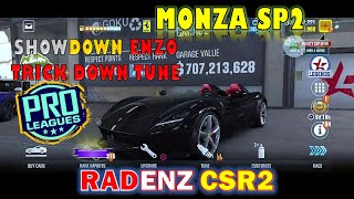 CSR2 RACING MONZA SP2 TRICK DOWNTUNE SHOWDOWN ENZO screenshot 5
