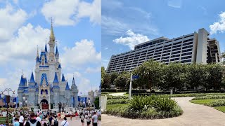 Magic Kingdom & Disney's Contemporary Resort 2026 Summer Walkthrough in 4K | Walt Disney World 2026
