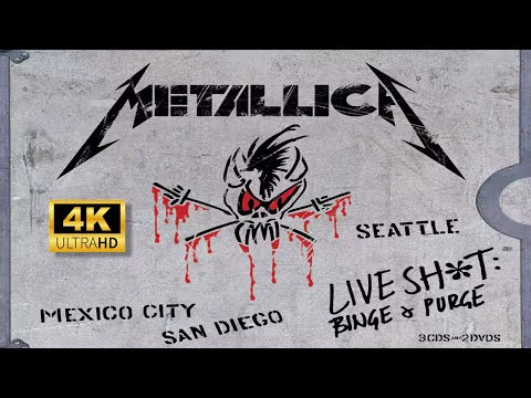 Metallica Live Shit Binge and Purge - Upscaled to 4K UHD - YouTube