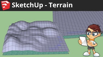 SketchUp: Drawing Terrain and Landscapes