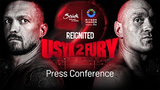【記者会見】ウシク vs フューリー2｜リヤド・シーズン