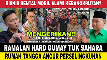 RAMALAN HARD GUMAY SAHARA AKAN TERTIMPA MUSIBAH KEBANGKRUTAN PERSELINGKUHAN AGIL SOFYAN, YAI MIM kdm