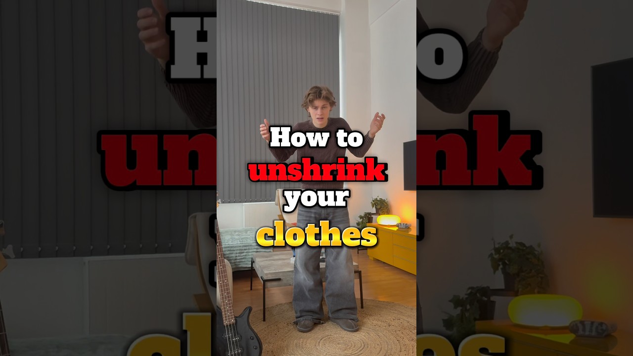 how to unshrink a dress Don't Throw It Away How to Unshrink Clothes: A