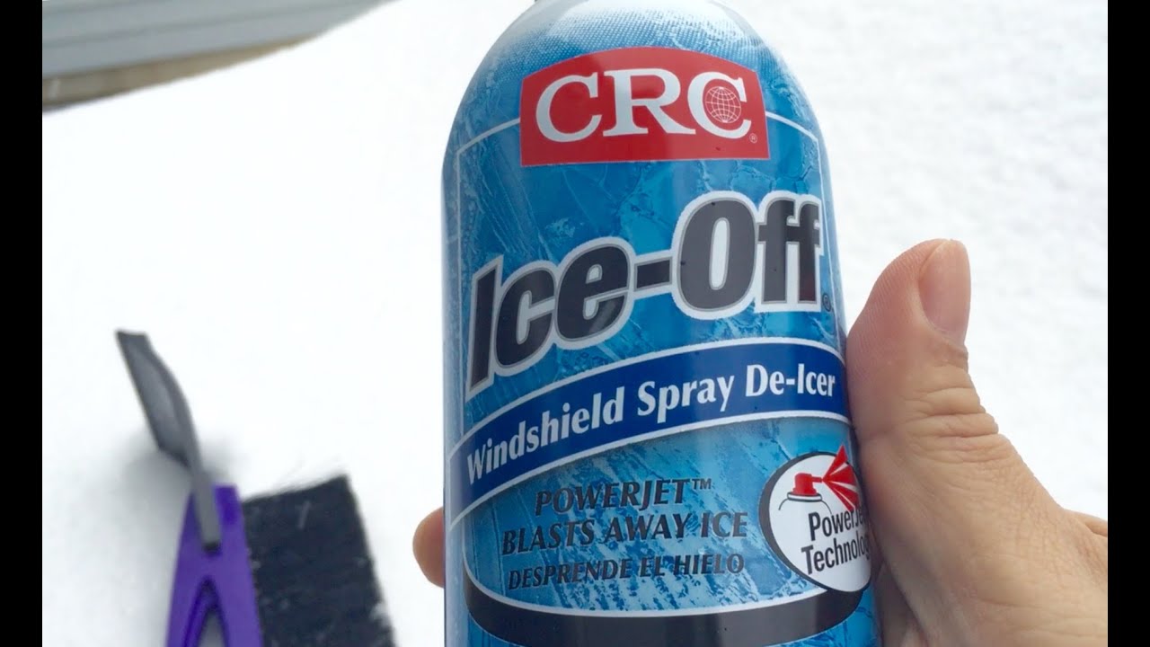 CRC Ice-Off Windshield Spray De-Icer Test 