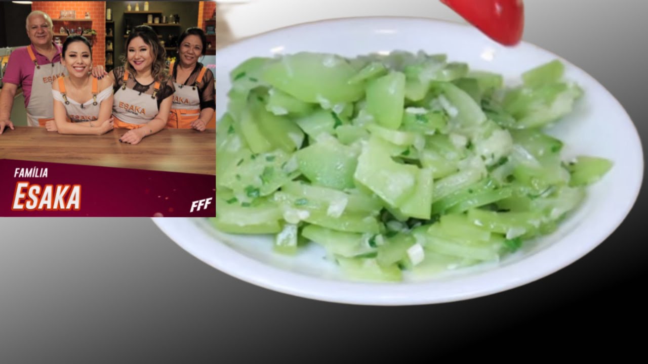 A maneira certa de refogar chuchu