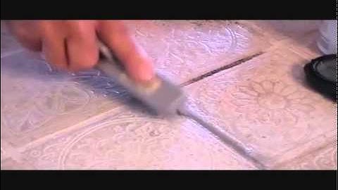 Ace Hardware Video Grout Sensation (Floor Grout Cleaner) Cleaning Permanent Marker and More!