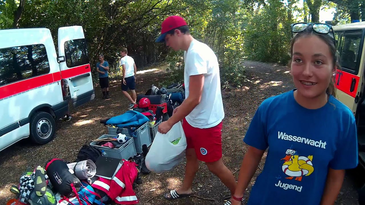 Wasserretter Ausbildung BRK Augsburg Land 2018